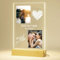 Acryl Glas Bild, personalisiertes Foto Geschenk, mit eigenem Bild und Text, im Spotify Song Cover Musik Glas Design, Fotogeschenke für Sie & Ihn, Frauen & Männer