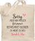 Baumwolltasche - Sorry aber wir müssen für immer befreundet bleiben | Geschenke für Freundin | Geschenk Beste Freundin Geschenke Weihnachten - Unisize - Naturweiß - friends tasche kumpel