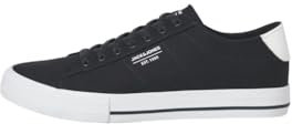 JACK & JONES Jfwryder - Zapatillas Deportivas de Lona para Hombre, Talla 41 EU, Azul Marino, 41 EU