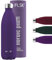 FLSK Trinkflasche – Premium Edelstahl Thermosflasche – 100 % auslaufsicher & kohlensäuregeeignet – hält 24 h kalt & 18 h heiß – BPA-frei (nordic plum, 1000 ml)