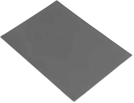 Premium-Gravur-Gummiplatte, A4-Format, Dunkelgrau, Weicher Schnitzblock für Schneidemaschine, Leichte Gummiunterlage Zum Basteln