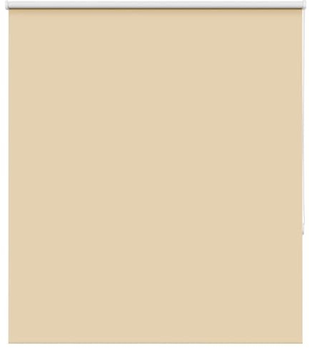 vidaXL Verdunkelungsrollo Beige 140x150 cm Stoffbreite 136,6 cm