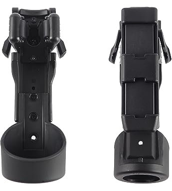 ESP® Taschenlampen Holster LHU44, für eine Molle Schlaufe, 360° drehbar/Lampenkopf Ø bis 37 mm, V3 Lampengehäuse Ø 32-35 mm