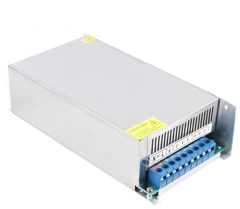 YUNRUX Labornetzteil DC48V 20A Regelbares Labor Netzgerät DC-Stromversorgung Digitales Labornetzgerät Trafo Netzteil Strommessgeräte Stromversorgung Digitalanzeige Sicherheitsschutz 1000W