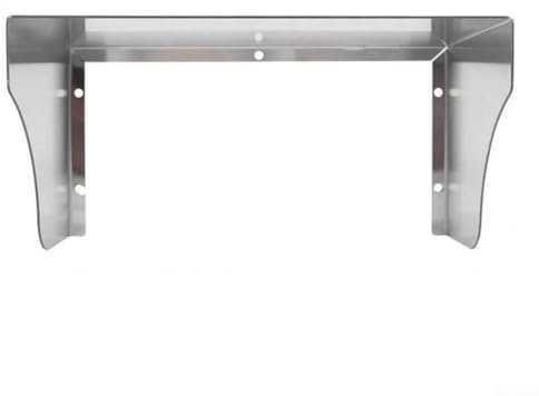 Copertura resistente alle intemperie in acciaio inox per campanelli e interruttori esterni (205 mm)