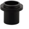 Fauhapyway C-Mount Microscope Camera Adapter Metal Lens Adapter For Biological Microscope CCD Camera Electronic Eyepiece