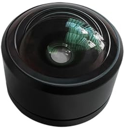Fisheye Lens Compatible with Action 5 Pro with 200° Wide Angle Camera Anamorphic Light Len - Fish Eye Lens Adapter Expand Your Photograyph Horizons