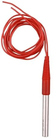 Elemento riscaldante a cartuccia da 12 V/24 V per acquario, cavo impermeabile da 1 m, 50 W-200 W, SS304 10 x 75 mm (24 V 100 W)