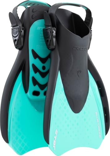CRESSI seit 1946 - Star Fins - Kompakte Verstellbare Flossen Leistungsstarkem Belüftetem Flossenblatt Schwimmen, für Schnorcheln Reisen - Erwachsene
