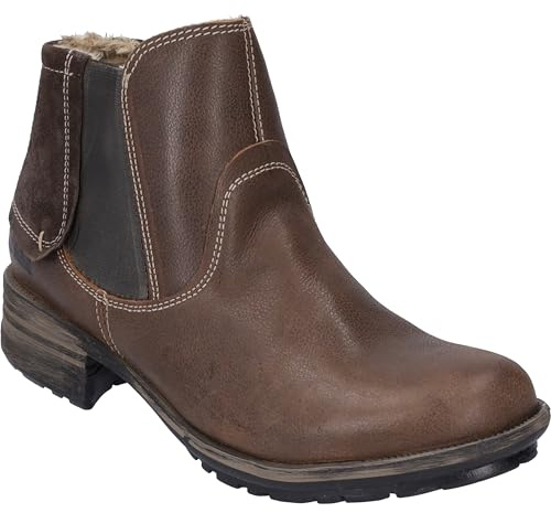 Josef Seibel Sandra 56, Botas sin Cordones Mujer, Marrón Moro, 38 EU