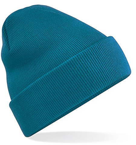 Beechfield Unisex Strickmütze / Mütze, besonders weich (One size) (Pastellpetrol)