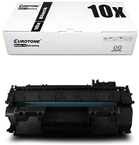 10x Müller Printware kompatibler Toner für HP Laserjet P 2011 2012 2013 2014 2015 D X DN N n ersetzt Q7553X 53X