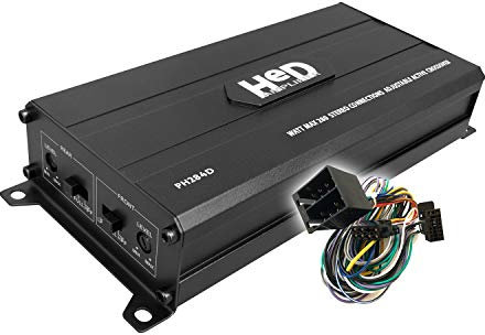 MEDIADOX Auto/KFZ Plug & Play Upgrade Verstärker/Endstufe + Kabel Set PH284D von Phonocar kompatibel mit BMW