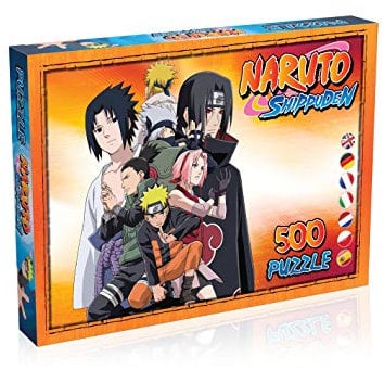 Winning Moves - Puzzle Naruto Shippuden - 500 Pièces - A partir de 10 ans - Version française