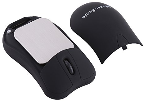 Atyhao Waage Digitale Taschenwaage, Digitale Grammwaage, Tragbare Reiselebensmittelwaage, Schmuckwaage Mausform Hohe Genauigkeit(500g/0.01g)