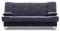 Klappcouch BIBBI 200x96 mit schlaffunktion - Klassisch Design - Holzfüße - Auswahl an Farben - Kleines Sofa (LAWA 14)