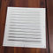 Copertura per griglia di ventilazione bianca, copertura quadrata in metallo, adatta per coprire pareti o aperture a soffitto e prese d'aria, 300 x 300 mm