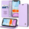 Handyhülle für iPhone 11 Hülle [mit Schutzfolie][Premium PU Leder] Klapphülle Ständer Kartenfach Magnetic Flip Case Cover Etui Tasche Schutzhülle für iPhone 11 6.1“ (Purple)