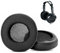 HTINDUSTRY Cojines de Repuesto Compatible con JVC HARX300 Auriculares Almohadillas con Cuero Transpirable/Tejido Duradero y Espuma de Memoria