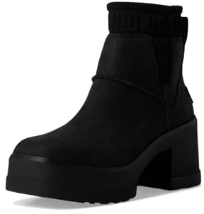 UGG Women's Moxy Chelsea Boot, Black, 8.5