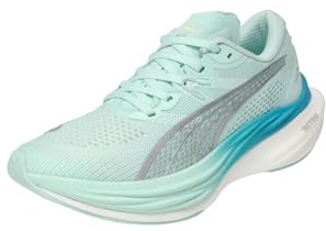 Puma Damen Deviate Nitro 3 WNS Mint Melt-Speed BlueSchuhe