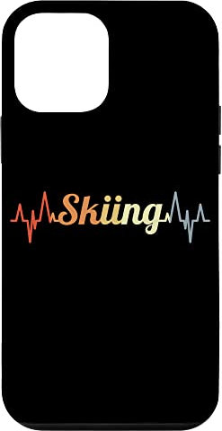 Coque pour iPhone 12 mini Ventilateur de ski ECG vintage