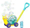 Macchina per la creazione di bolle per bambini, carrello elettrico per lumache a bolle, giocattolo interattivo da giardinaggio, divertente coinvolgente, incoraggia il gioco attivo, verde/giallo, ottim