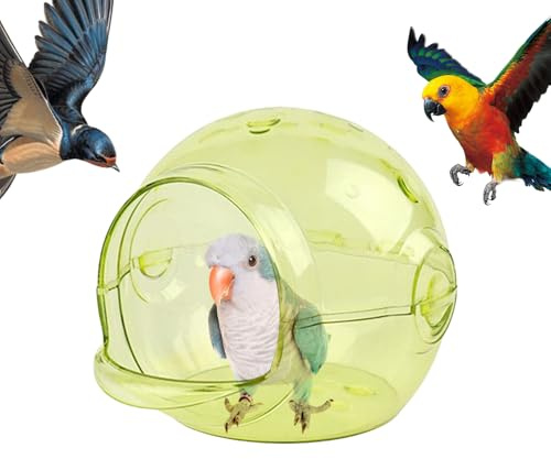 Wellensittich Nistkasten | Nistkasten Für Wellensittiche Zum Eierlegen Brüten Schlafen,Käfigzubehör Brutunterstand für Finken Wellensittiche Hamster Conure Nymphensittiche Unzertrennliche