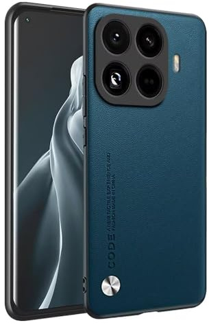 HONLEN Funda para Xiaomi MI 15T Pro (6.83 Inches) Carcasa de Negocios Respaldo de Cuero Zafiro