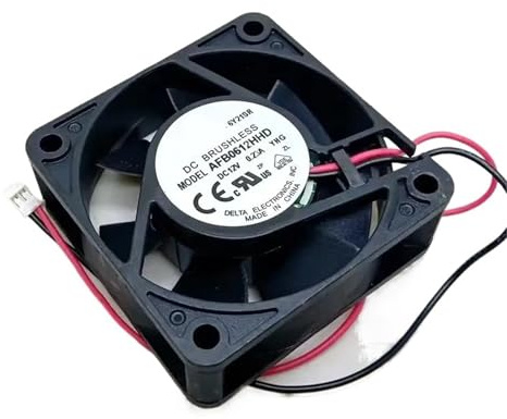 60mm Fan for AFB0612HHD 60mm 12V 0.23A Double Ball Bearing Cooling Fan for Computer Cases and Power Supplies