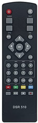 VINABTY Telecomando DSR510 per ricevitore satellitare digitale Mini Schwaiger