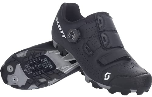 Scott MTB Team Boa 2021 Fahrradschuhe Gelb/Schwarz, Mattschwarz, Weiß, 43 EU