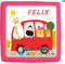 TheSmartGuard Folie passend für die Toniebox | Schutzfolie Sticker | individuell anpassbar | Tiere Fahren mit dem Auto mit Name personalisiert