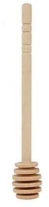 ENJY Cucharas De Miel 20 Piezas de práctica Cuchara de Miel de Madera de Mango Largo. Herramientas de Cocina de té de Leche de café (Size : 16cm)