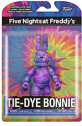 Funko Action Figure 5: Five Nights At Freddy's (FNAF) TieDye - Bonnie the Rabbit - Collectable Toy - Gift Idea - Official Merchandise - Video Games Fans