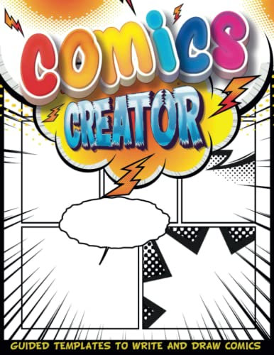 Comic Book Sheets: Blank Comics Notebook | Drawing Ideas for Kid Activities for The Car
