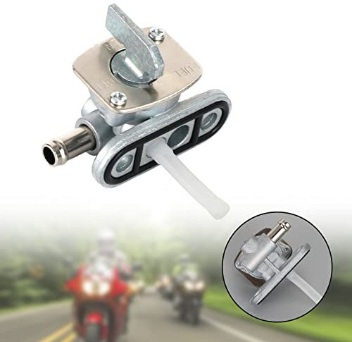 Areyourshop Grifo de gasolina para depósito de combustible, 4 KM-24500-00, 4 KM-24500-01, para Ya-ma-ha YZF R1 YZF-R1 Champions edición limitada 2001
