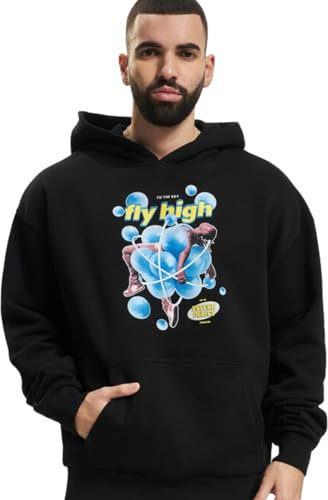 Mister Tee Herren T-Shirt Bubblles Heavy Oversize Hoody Black XL