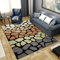 RUGMRZ Tepich In Wohnzimmer home erker schlafzimmer wohnzimmer küche geometrische abstraktion deko mädchen zimmer Mehrfarbig Teppichboden Auslegware winter deko teppich tepich in wohnzimmer outdoortep