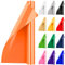 Artcut Iron On Vinyl, 12 x 3ft Heat Transfer Vinyl for Fabric, Shirts, Clothing, Bag(Orange)