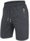 ZOXOZ Kurze Hosen Herren Shorts Sommer Kurze Jogginghose Herren Sports Shorts Sweat Baumwolle Gym Fitness mit Reissverschluss dunkelgrau 2XL