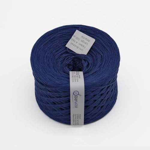 BOBBEL Uni 133g 4-fädig 500m zum Stricken und Häkeln (Atlantik)