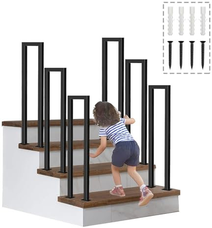 handlauf Edelstahl aussen U-förmiger Treppenhandlauf aus Schmiedeeisen rutschfestes Sicherheitsgeländer Übergangshaltegriff für den Innenbereich dekoratives Metallgeländer für den Korridor v