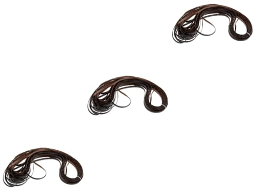 COHEALI 3 Rollen Stuhl Reparaturmaterial Synthetisches Rattan Set Korbstuhl Reparaturset Multifunktionales DIY Rattan Geflechtmaterial Für Stuhl Rattan Weberei DIY Handwerksmaterial