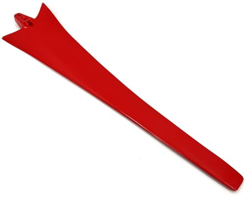 ZHOZHUT 530mm-900mm Windturbinenblätter Rotorblätter Von Windkraftanlagen Mit Horizontaler Achse Ersetzen Farbige Nylonfaserklingen Für DIY-Windradblätter,Rot,750mm