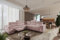 All4All Ecksofa mit Schlaffunktion Fabio III Mix 269 cm x 269 cm - Eckcouch mit Bettkasten - Sofa in L-Form mit Fußhocker - Modern - Loft Stil - Seite Links - Rosa - Easy Clean Stoff 26