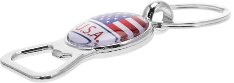 ABOOFAN New York Keyring Mini Bottle Opener Keychain for Independence Day Decorative Key Holder