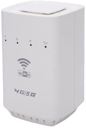 Jectse 4G VPN Router, Industrial 4G LTE Router YF325 WiFi Modem with SIM Card Slot 300Mbps Portable WiFi Hotspot, Supports Up to 32 Users, Setup in 3 Steps, for Home, Car