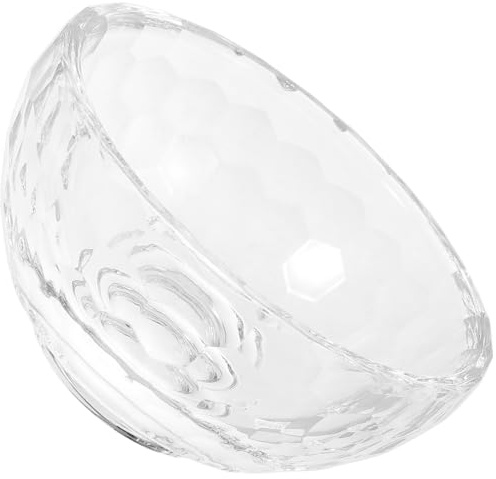GETAJGHSD Bol de Soin Visage en Verre pour Spa Surface Lisse sans Bavures, Design Délicat et Clair, Pratique à Ranger, pour Salons Esthétiques et Massage à Domicile