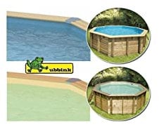 Liner seul pour piscine bois Océa Ø 4,30 x 1,20 m Gris